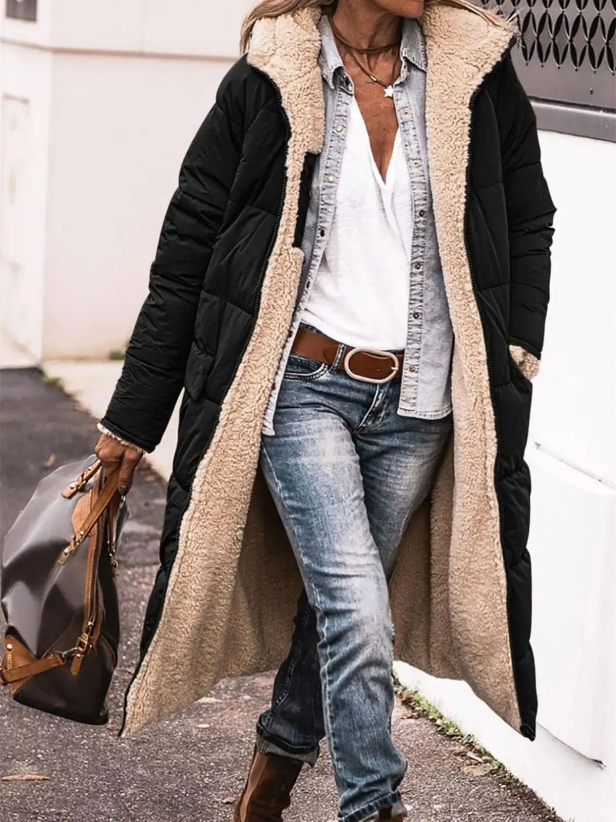 MARGOT - Long Quilted Coat