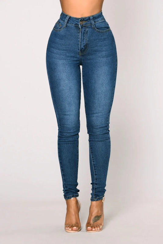 VICTORIA - High-Waist Jeans