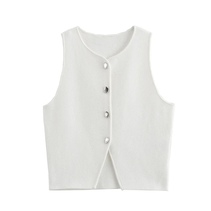 HARRIET - Cropped Vest