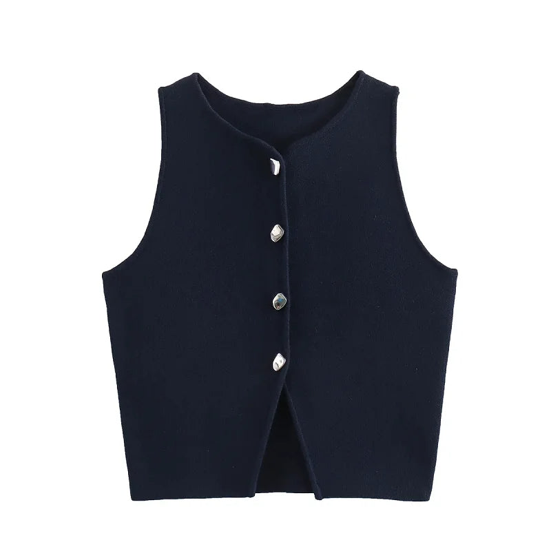 HARRIET - Cropped Vest